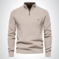 ADAM | Cotton Half-Zip Jumper