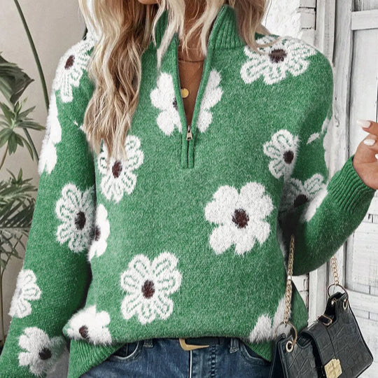 BLOOM | Half-Zip Sweater