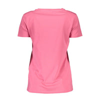 Scervino Street Pink Cotton Women T-Shirt