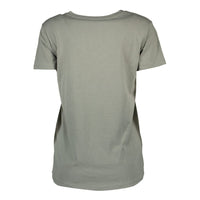 Silvian Heach Green Cotton Women T-Shirt