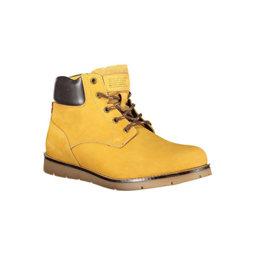 Levi's Yellow Leather Men Boot