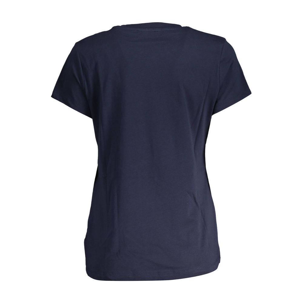 North Sails Blue Cotton Women T-Shirt