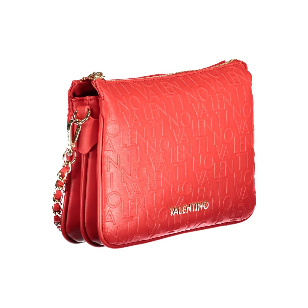 Valentino Bags Red Polyethylene Handbag