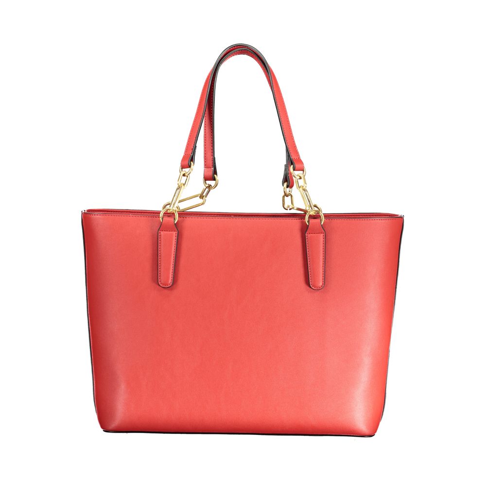 Valentino Bags Red Polyethylene Handbag