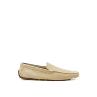 Bally Beige Leather Loafer