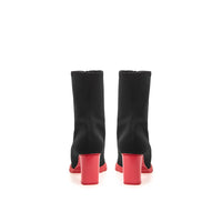 Alexander McQueen Black Neoprene Boot