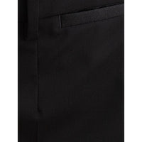 Dolce & Gabbana Sleek Black Wool Trousers for Men