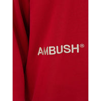 Ambush Elevated Red Cotton Sweater