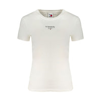 Tommy Hilfiger White Cotton Tops & T-Shirt