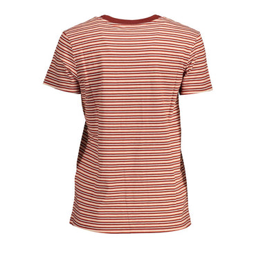 Levi's Red Cotton Women T-Shirt