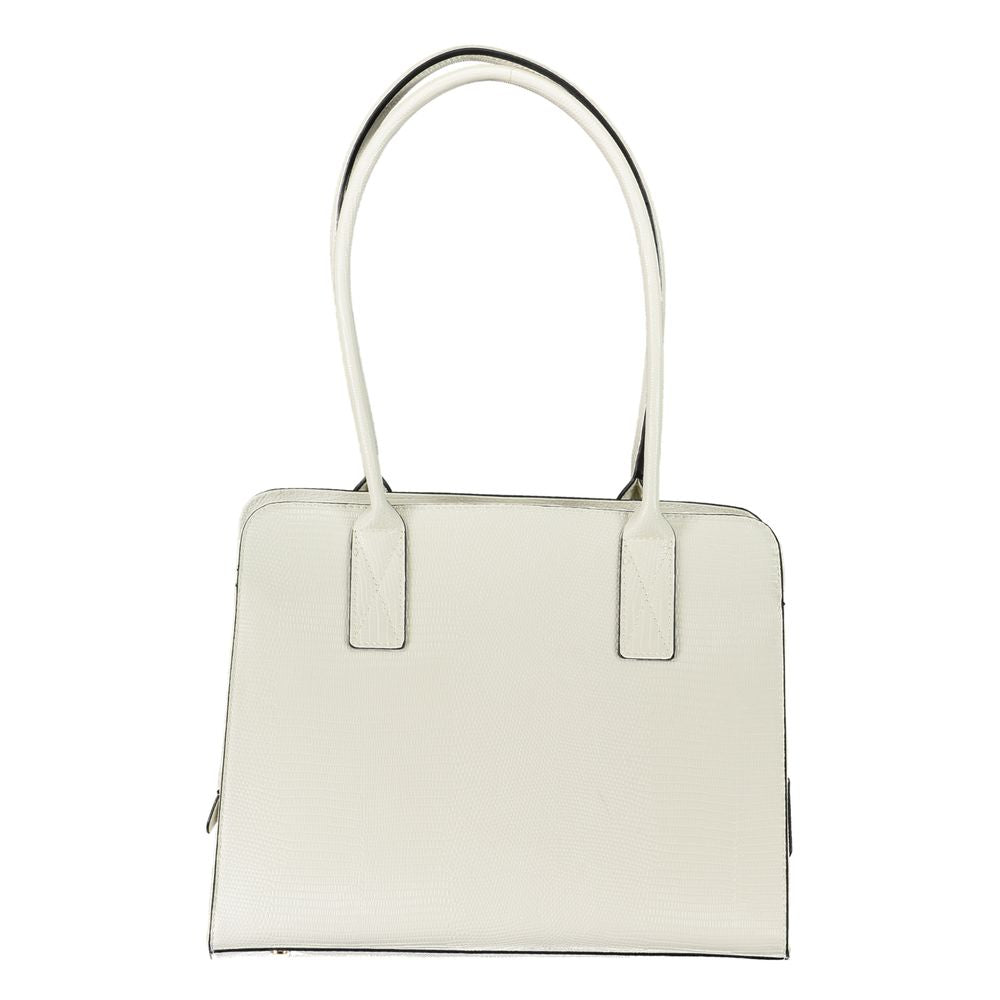 Valentino Bags White Polyethylene Handbag