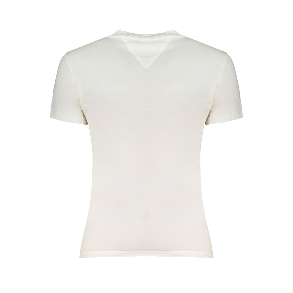 Tommy Hilfiger White Cotton Tops & T-Shirt