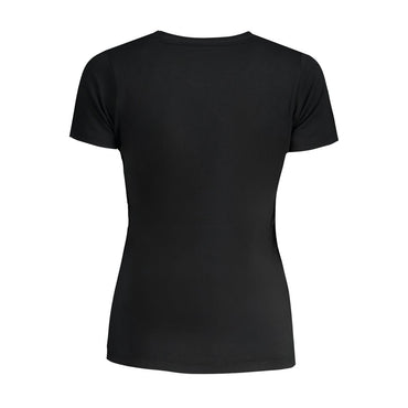 Pepe Jeans Black Cotton Tops & T-Shirt