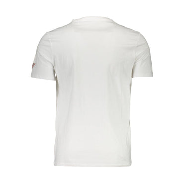 Guess Jeans White Cotton Men T-Shirt