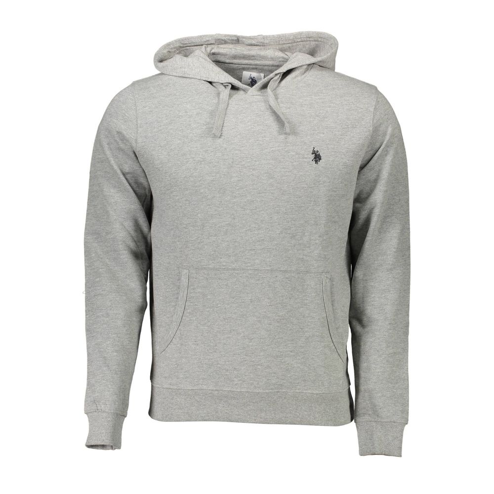 U.S. POLO ASSN. Gray Cotton Men Sweater