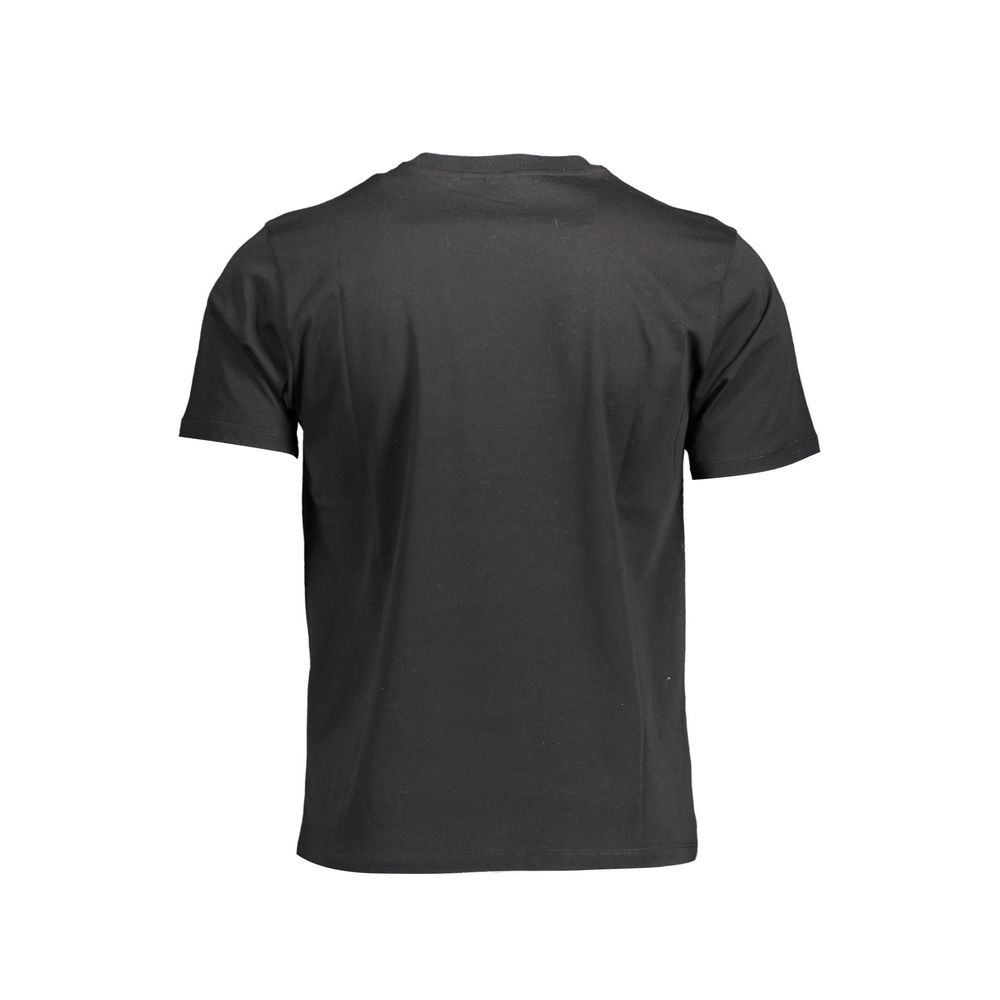 North Sails Black Cotton Men T-Shirt