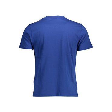 North Sails Blue Cotton Men T-Shirt