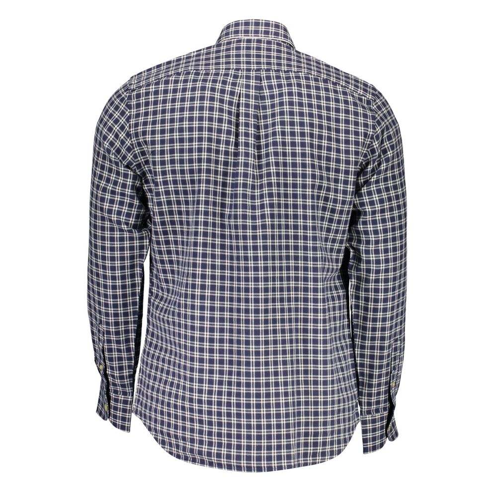 Harmont & Blaine Blue Cotton Men Shirt