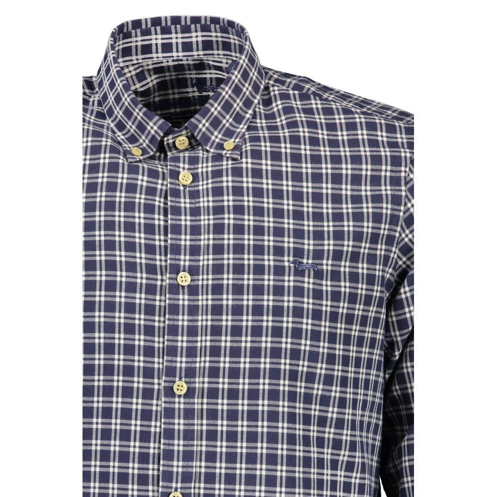 Harmont & Blaine Blue Cotton Men Shirt