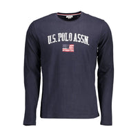 U.S. POLO ASSN. Blue Cotton Men T-Shirt