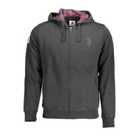 U.S. POLO ASSN. Black Cotton Men Sweater