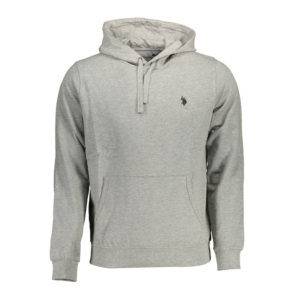 U.S. POLO ASSN. Gray Cotton Men Sweater