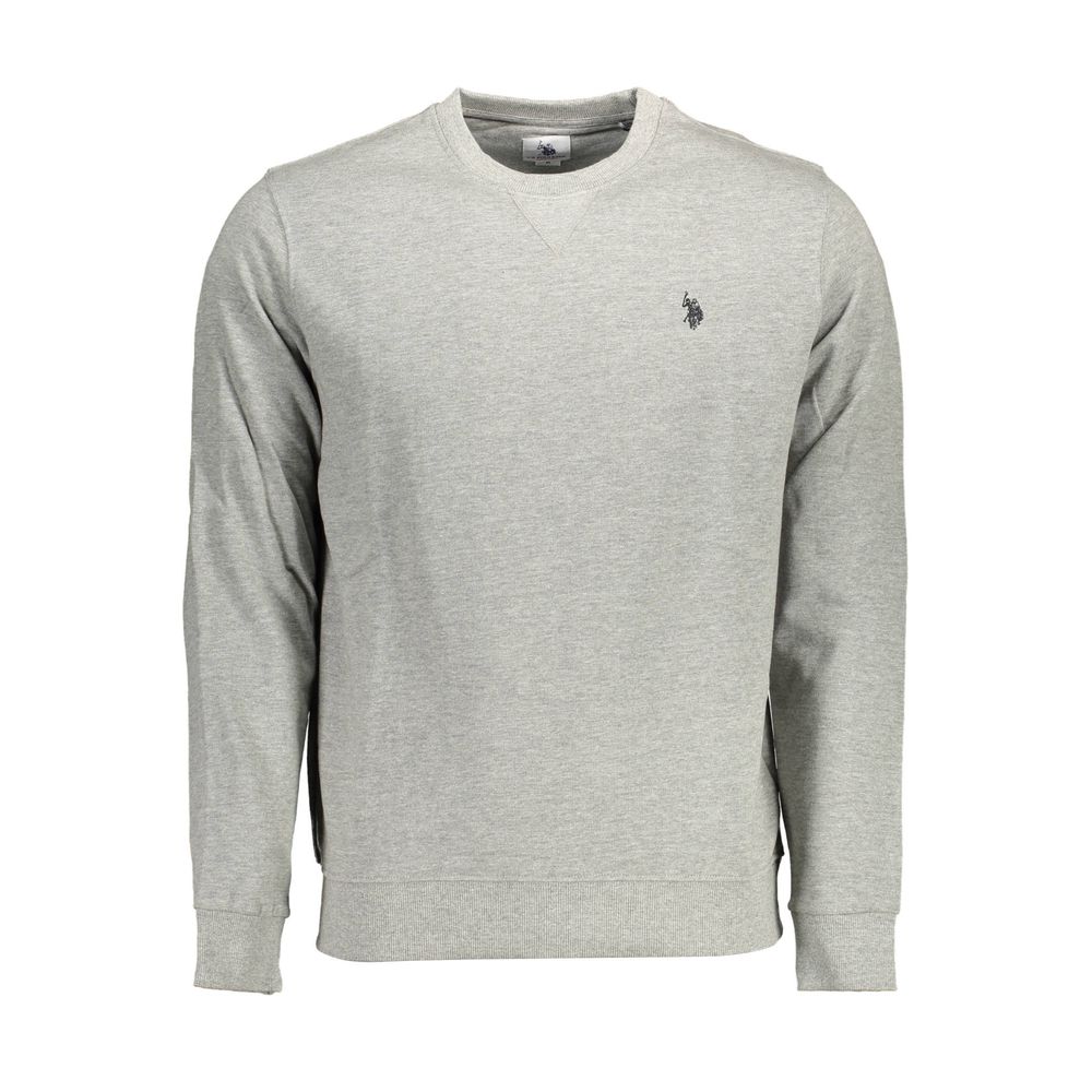 U.S. POLO ASSN. Gray Cotton Men Sweater