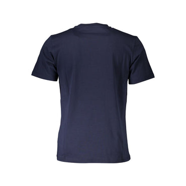 North Sails Blue Cotton Men T-Shirt