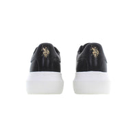 U.S. POLO ASSN. Black Polyester Women Sneaker