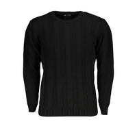 U.S. Grand Polo Black Fabric Sweater