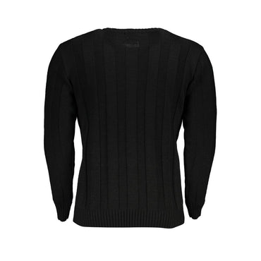 U.S. Grand Polo Black Fabric Sweater