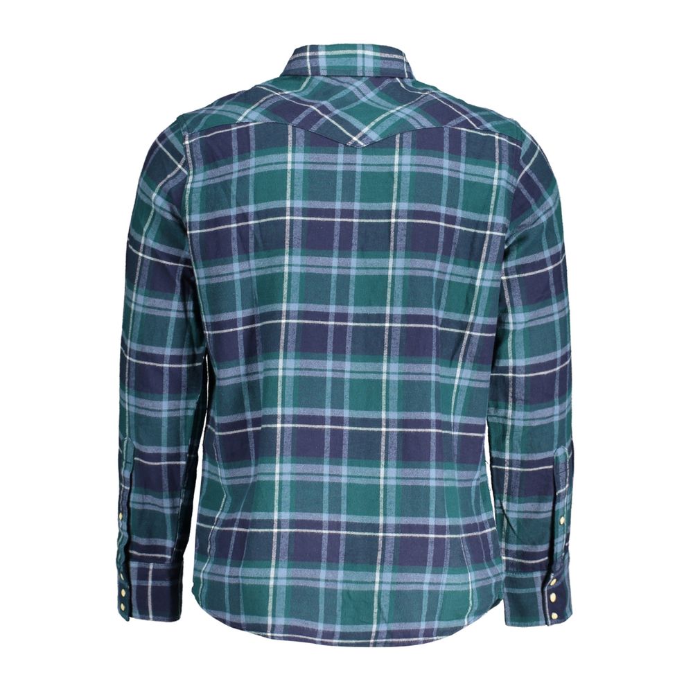 Wrangler Green Cotton Shirt