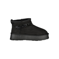 Laura Biagiotti Black Polyester Women Ankle Boot