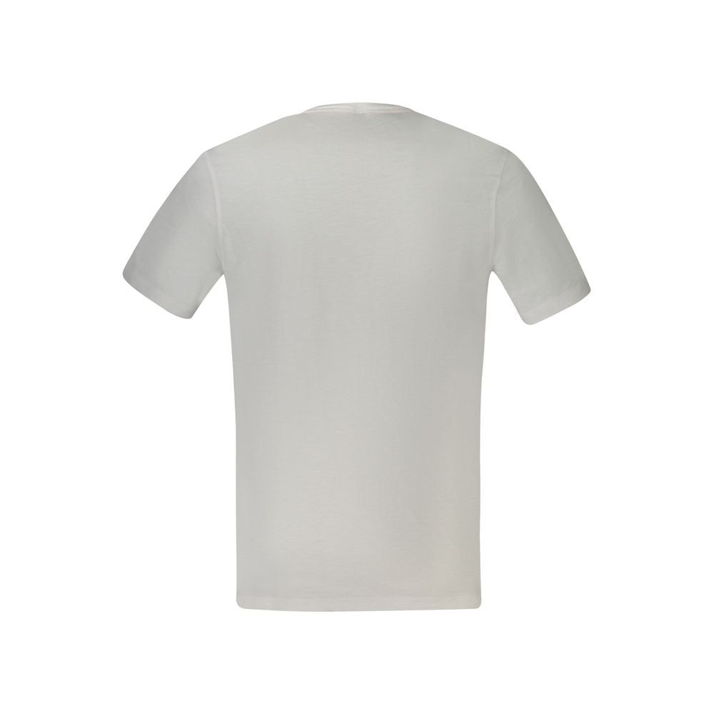 Hugo Boss White Cotton Men T-Shirt