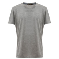 Corneliani Gray Silk T-Shirt