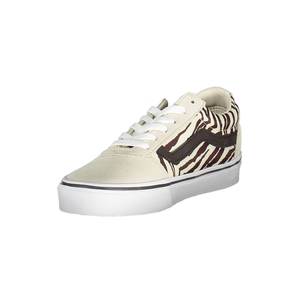 Vans Beige Leather Women Sneaker