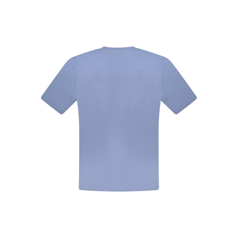 North Sails Blue Cotton Men T-Shirt