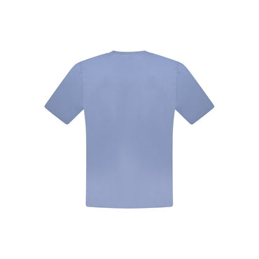 North Sails Blue Cotton Men T-Shirt