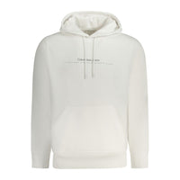 Calvin Klein White Cotton Men Sweater