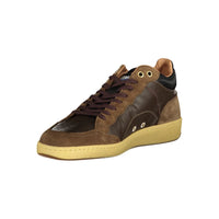 Blauer Brown Leather Men Sneaker