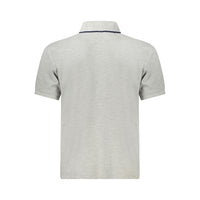 North Sails Gray Cotton Men Polo Shirt