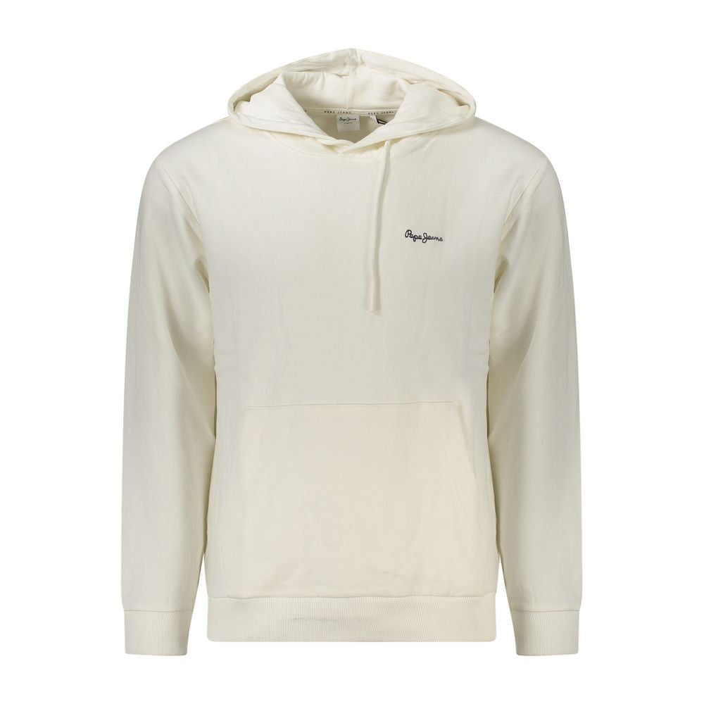 Pepe Jeans White Cotton Men Sweater