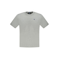 North Sails Gray Cotton Men T-Shirt