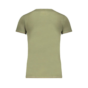 Aeronautica Militare Green Cotton T-Shirt