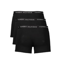 Tommy Hilfiger Black Cotton Men Boxer