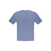 North Sails Blue Cotton Men T-Shirt