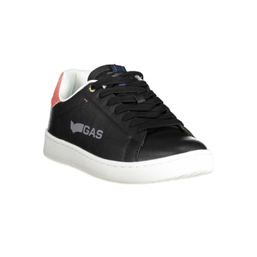 Gas Black Artificial Leather Sneaker