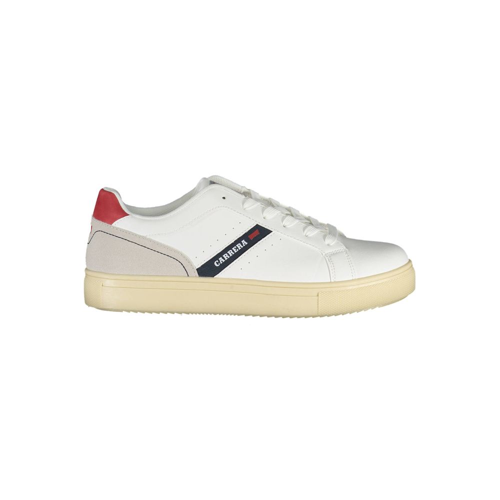 Carrera White Polyethylene Men Sneaker