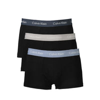 Calvin Klein Black Cotton Men Boxer