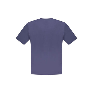 North Sails Blue Cotton Men T-Shirt